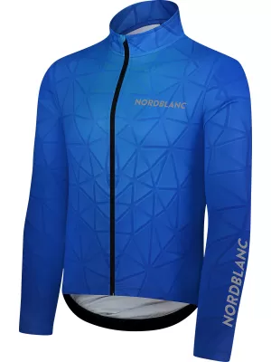 Tricou de ciclism pentru bărbați NORDBLANC RIDEPRO NBSMF8102 ALBASTRU