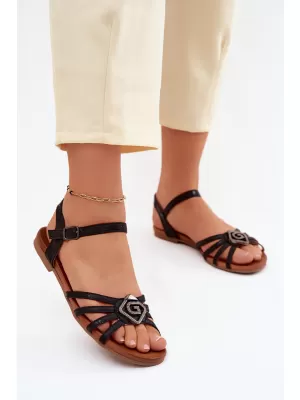 Sandale de dama S.BARSKI KV61-6056 NEGRU