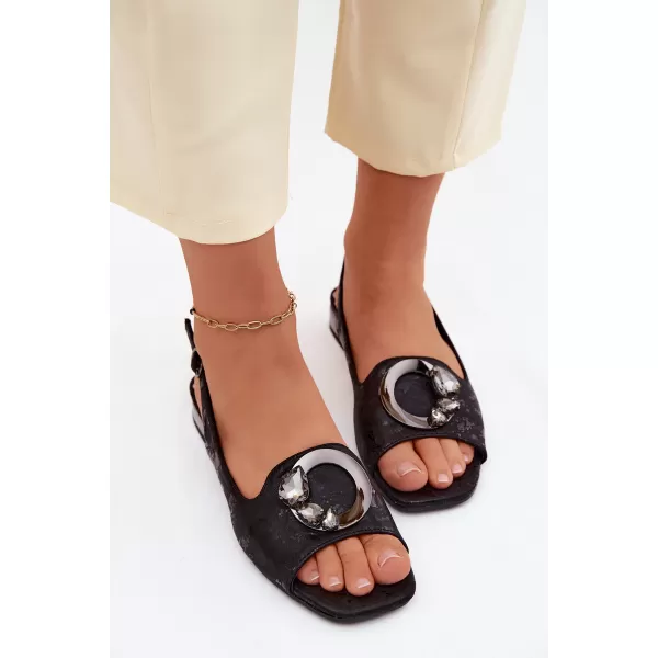  Sandale de dama S.BARSKI KV61-6024 NEGRU 