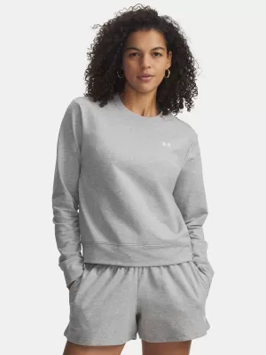 Hanorac de dama UNDER ARMOUR SPORT TERRY CREW 6011016-011 GRI