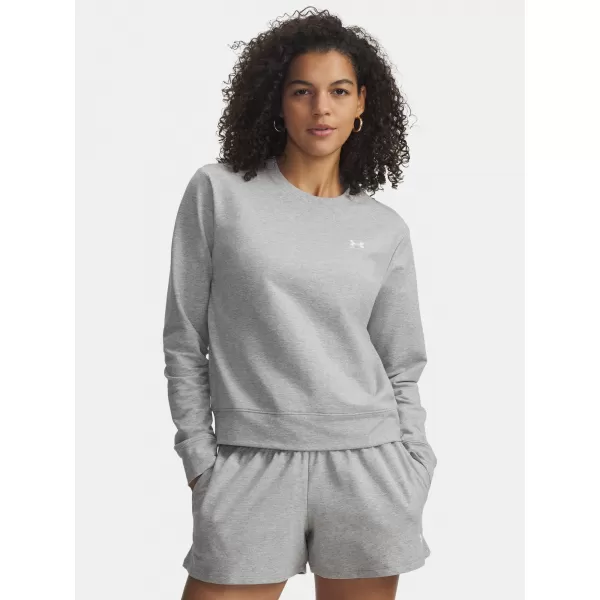 Hanorac de dama UNDER ARMOUR SPORT TERRY CREW 6011016-011 GRI 