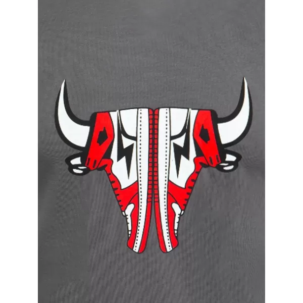  Tricou pentru bărbați DSTREET RX4931 GRI ÎNCHIS 