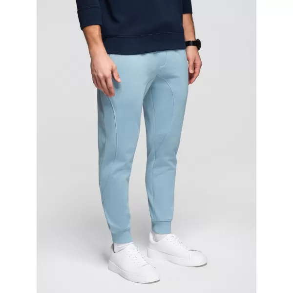  Pantaloni de trening pentru bărbați OMBRE OM-PABS-0305 ALBASTRU 