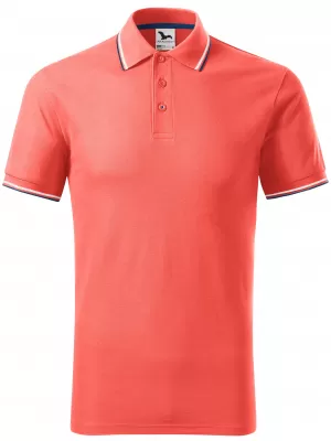 Tricou pentru bărbați cu guler MALFINI FOCUS 232 CORAL