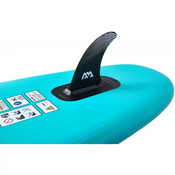  Placă cu vâsle AQUA MARINA Breeze 910 COPAC DE ARGINT 