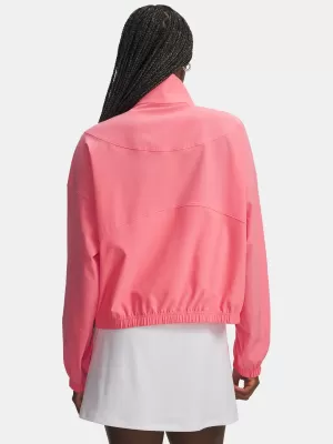 Geaca de dama UNDER ARMOUR RIVAL WOVEN JACKET 1389631-600 ROZ
