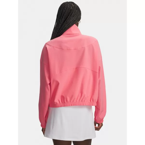  Geaca de dama UNDER ARMOUR RIVAL WOVEN JACKET 1389631-600 ROZ 