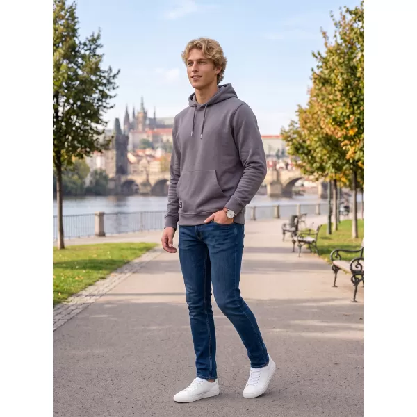  hanorac pentru bărbați ALTISPORT NP/ALMST44001 GRI ARDEZIE 