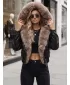 Geaca de dama DSTREET TY5978 NEGRU