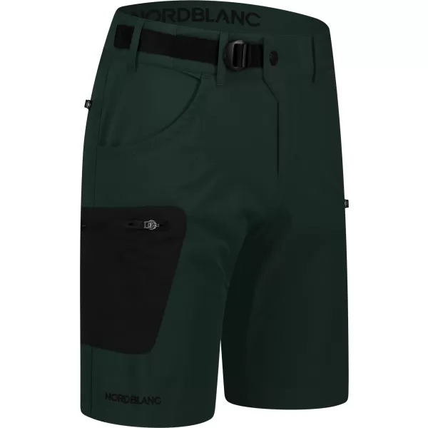  Pantaloni scurți pentru bărbați NORDBLANC ARC NBSPM8358 VERDE ÎNCHIS 