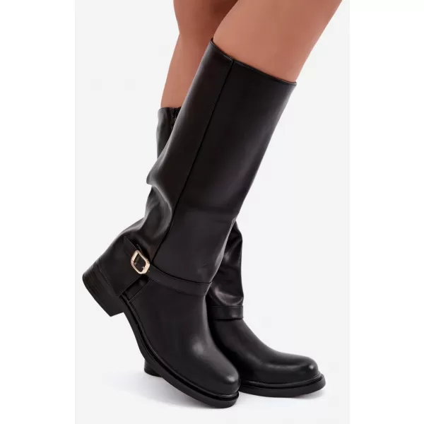  Cizme de dama BOTO 5858 NEGRU 