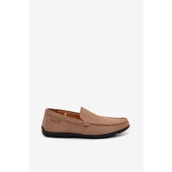  Mocasini pentru bărbați BIG STAR SHOES TT174201 BEJ 