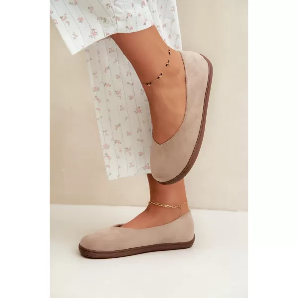  Balerini de dama BOTO 9877 BEJ 