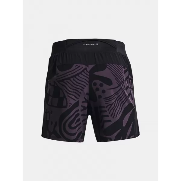  Pantaloni scurți pentru bărbați UNDER ARMOUR WE RUN IN PEACE SHORT 1377048-001 NEGRU 