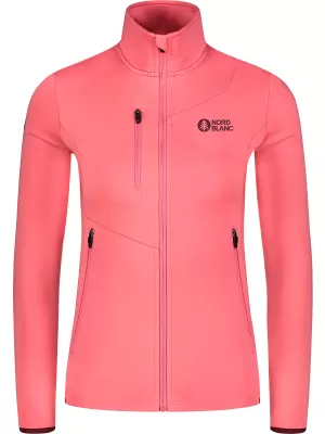 Hanorac pentru femei powerfleece NORDBLANC CRISP NBSFL8338 ROZ