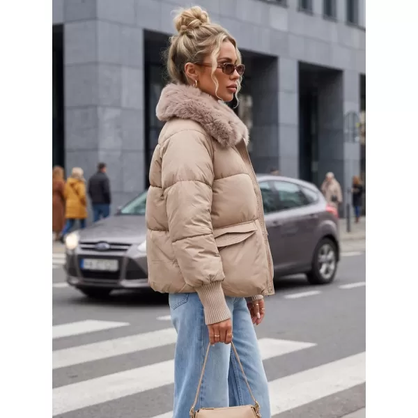  Geaca de dama DSTREET TY5816 CARAMEL 