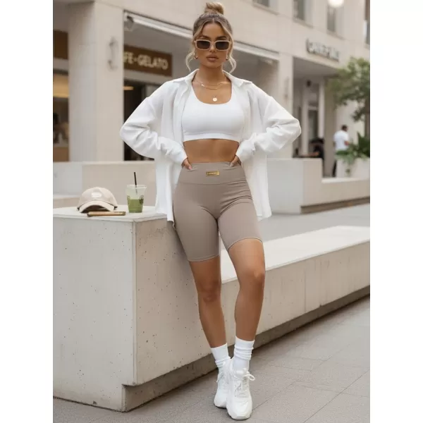  Pantaloni scurți de damă DSTREET SY0579 GRI DESCHIS 
