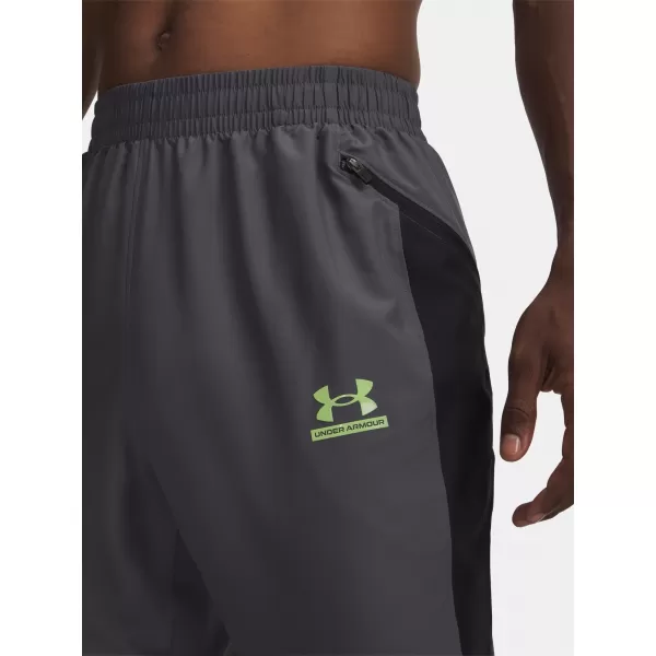  Pantaloni sport pentru bărbați UNDER ARMOUR TECH SPORT PANT 6011268-025 GRI 