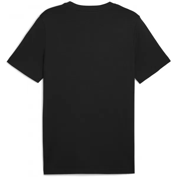  Tricou pentru bărbați PUMA GRAPHICS 2 COLOR SMALL NO. 1 LOGO TEE 68471701 PUMA NEGRU 