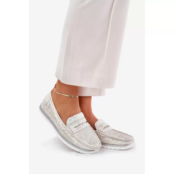  Mocasini de dama EVENTO 25PB02-9039 ARGINT 