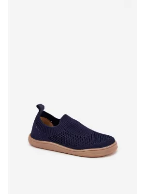 Pantofi pentru copii MILAMI BF-KNIT/66 ALBASTRU