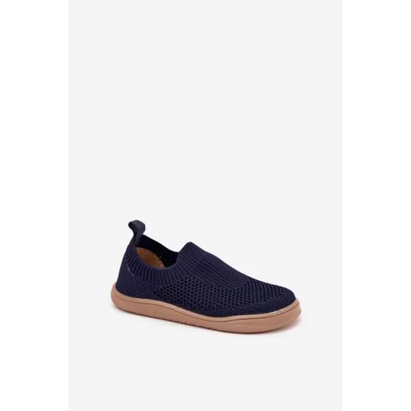  Pantofi pentru copii MILAMI BF-KNIT/66 ALBASTRU 