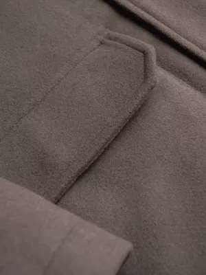 Parka pentru bărbați OMBRE OM-COWC-0161 CENUȘIU