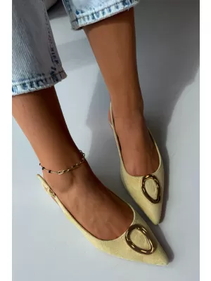 Sandale de dama BOTO XL-23 GALBEN