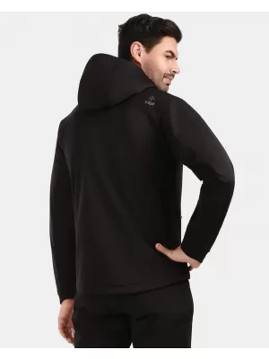 Jachetă softshell pentru bărbați KILPI ONTAVIO-M 1M0112KI NEGRU