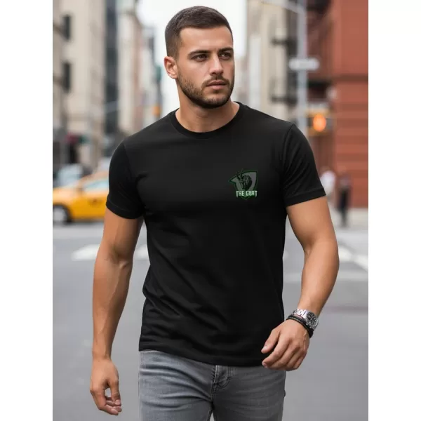  Tricou pentru bărbați DSTREET NX0153R-BK NEGRU 