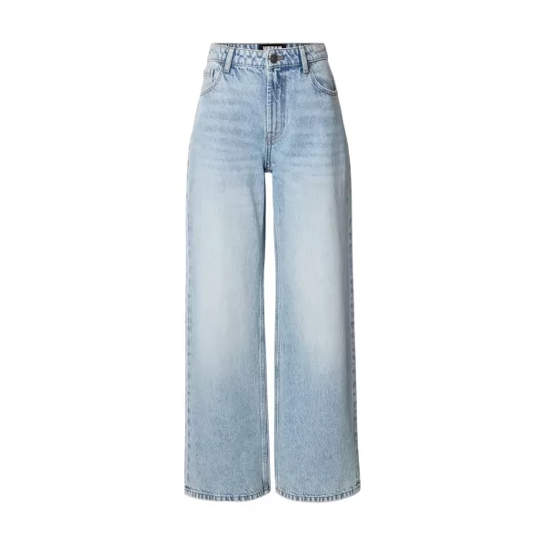  Pantaloni de dama URBAN CLASSICS TB8141 MURDAR ALBASTRU DESCHIS SPĂLAT CU ACID 