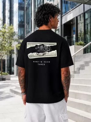 Tricou pentru bărbați DSTREET NX4013R-BK-O NEGRU