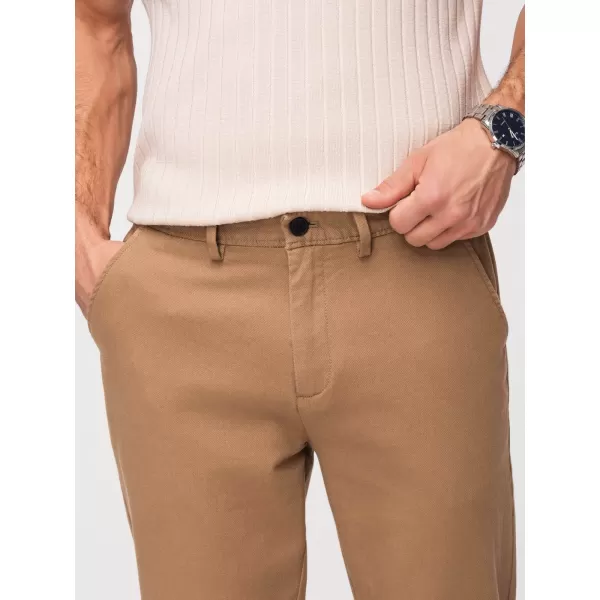  Pantaloni pentru bărbați OMBRE OM-PACP-0294 MARO 