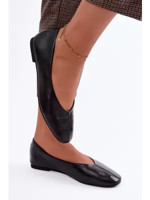 Balerini de dama BOTO JH602P NEGRU