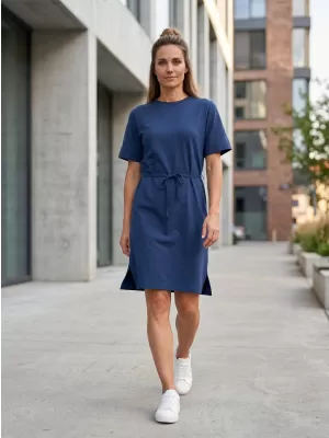 Rochie MALFINI MUSE 816 ALBASTRU MIEZUL NOPȚII