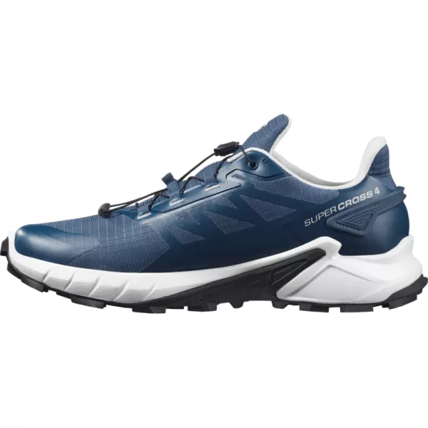  Pantofi pentru bărbați SALOMON SUPERCROSS 4 GORE-TEX L45447400 VRAJIT/ROCA LUNARA/NEGRU 