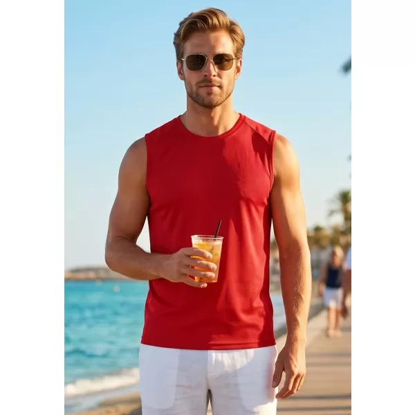  Maieu sport pentru bărbați MALFINI BREEZE 820 ROŞU 