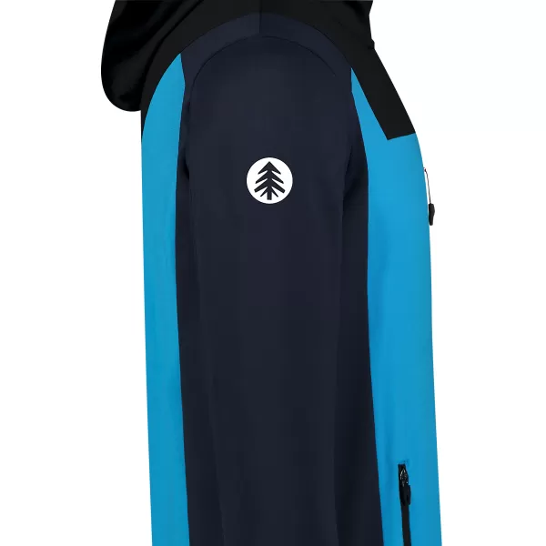  Hanorac powerfleece pentru bărbați NORDBLANC SPRAWL NBSFM8333 ALBASTRU STRĂLUCITOR 