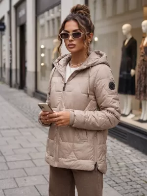 Geaca de dama DSTREET TY5799 CARAMEL