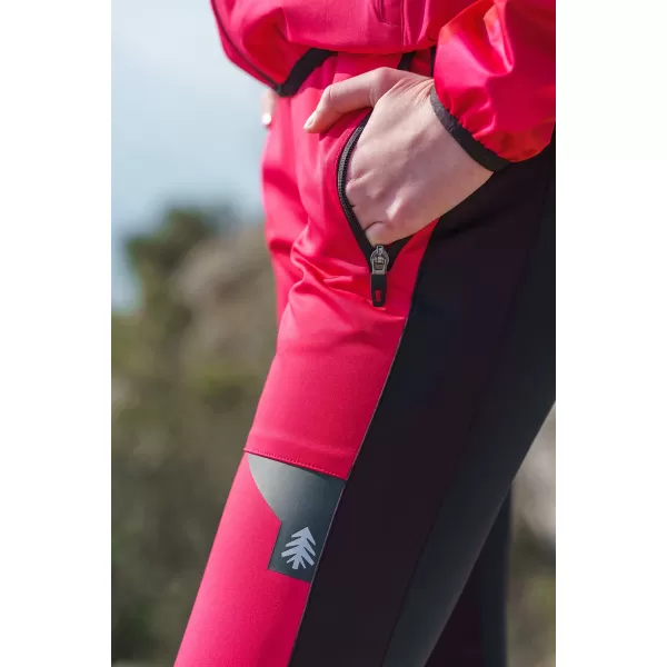  Pantaloni multisport impermeabili pentru femei NORDBLANC ELISA NBSPL8326 ROZ 