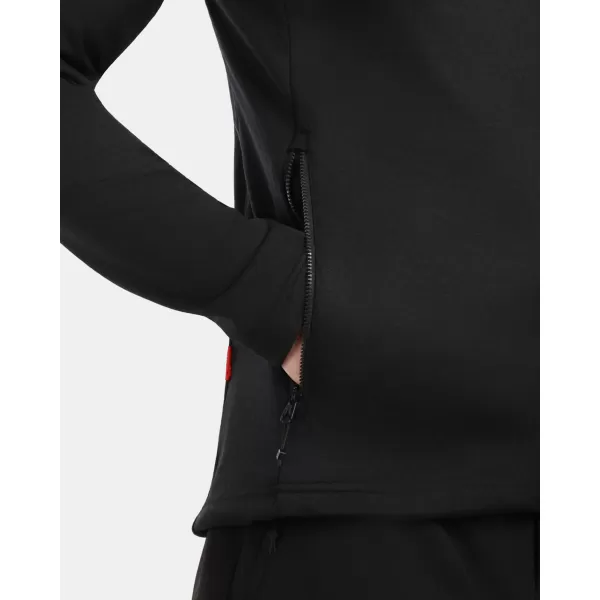  Hanorac pentru bărbați din fleece KILPI SEVELEN-M 1M0202KI NEGRU 