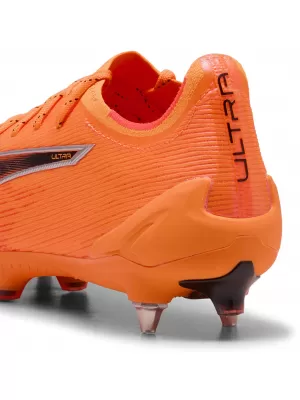 Cizme de fotbal PUMA ULTRA 6 ULTIMATE MXSG 108561-03 CĂLDURĂ FOC/NEGRU/ROȘU STRĂLUCITOR