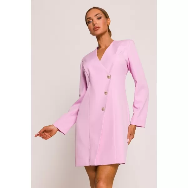  Rochie MOE M793 ROZ BOMBOANĂ 