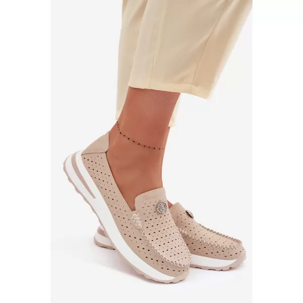 Mocasini de dama EVENTO 25PB32-8663 BEJ 
