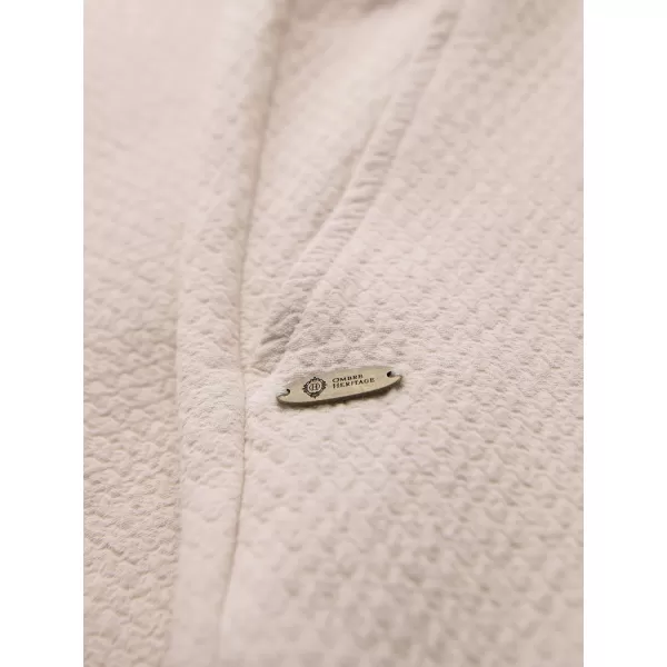  Pantaloni pentru bărbați OMBRE OM-PACP-0310 APROAPE ALB 