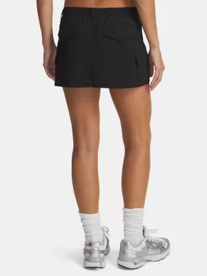 Pantaloni scurți de damă UNDER ARMOUR UNSTOPPABLE UTILITY SKIRT 6009725-008 NEGRU
