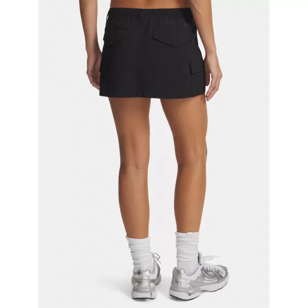  Pantaloni scurți de damă UNDER ARMOUR UNSTOPPABLE UTILITY SKIRT 6009725-008 NEGRU 