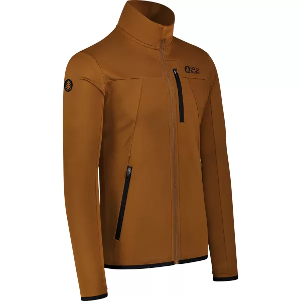  Hanorac powerfleece pentru bărbați NORDBLANC MORASS NBSFM8335 MARO 
