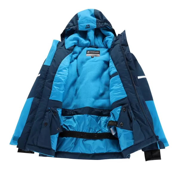  Geaca de schi pentru copii ALPINE PRO DEARO 3 SURF HAWAIAN 
