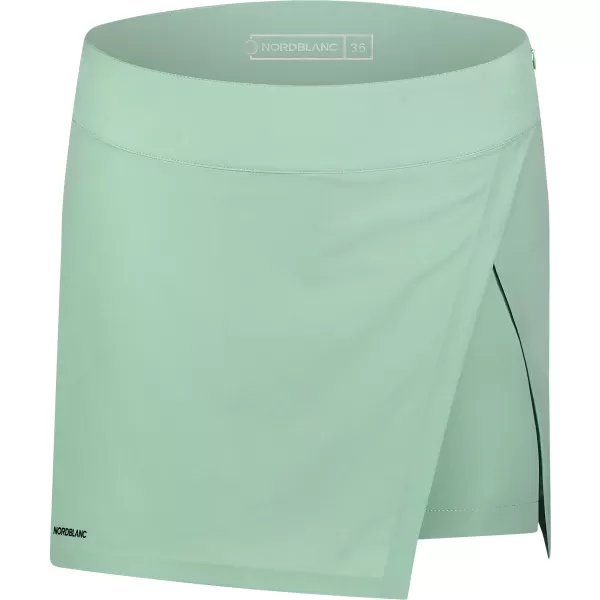  Fustă scurtă pentru femei NORDBLANC LIGHTNESS NBSSL8356 VERDE 